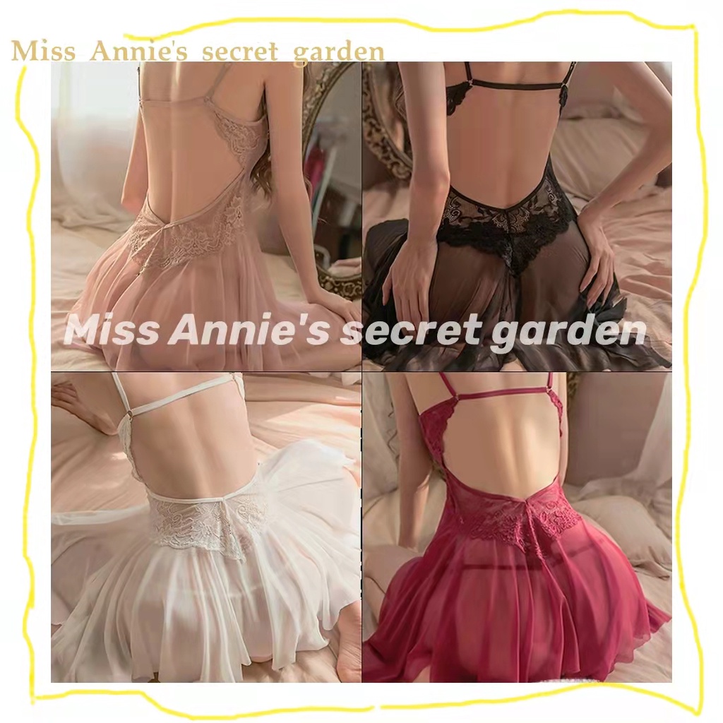 🤣Váy ngủ sexy🤣hai dây dễ thương màu trơn cổ chữ V quyến rũ cho nữ 40-65kg--010 | BigBuy360 - bigbuy360.vn