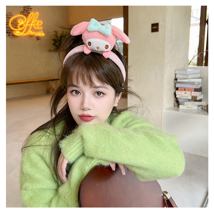 Băng Đô Bờm Tóc Hình Dễ Thương Phong Cách Hàn Quốc