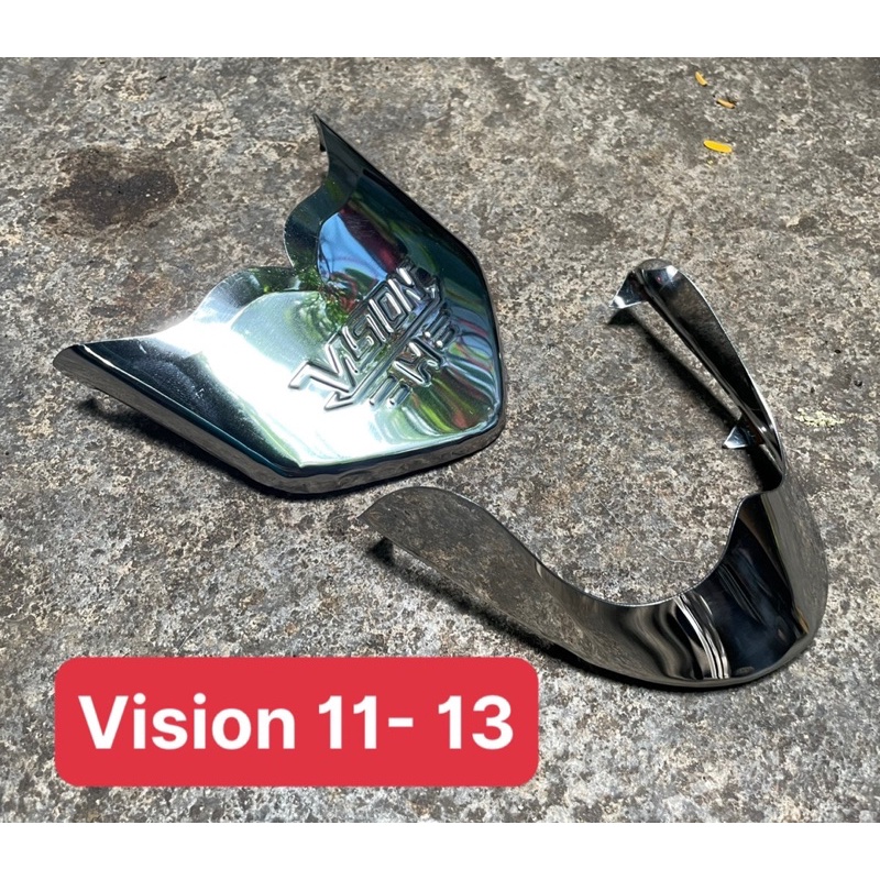 BỘ MỎ ĐUÔI DÈ INOX VISION 2011 - 2013