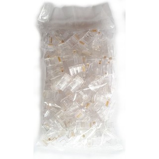 Đầu bấm dây mạng COB túi 100 hạt