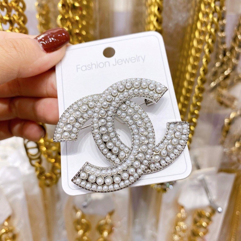 Cài áo đính đá cao cấp, tag cài áo nữ, ghim cài áo vest nam phụ kiện đính ngọc cho con trai - MS03
