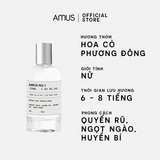 Tinh dầu nước hoa nữ no.1 by amus 30ml - 50ml - 100ml
