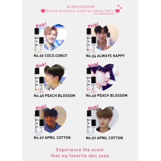 [HOT] Bộ sưu tập W.Dressroom mùi 97 W.DRESSROOM Dress & Clear Living no.97 full options