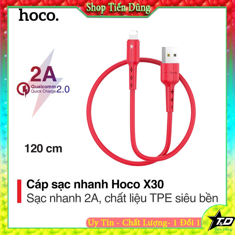 Dây sạc Hoco X30 Cáp có bền chống đức loại 1.2m