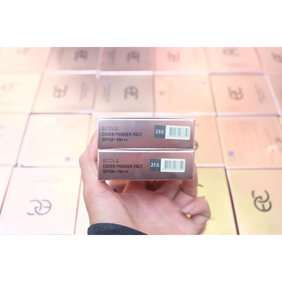 Phấn Phủ Kiềm Dầu ECOLE COVER POWDER PACT | BigBuy360 - bigbuy360.vn