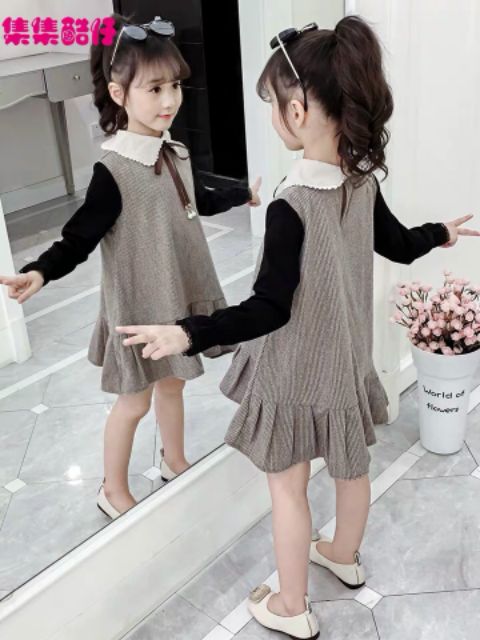 Váy dạ cao cấp cho bé gái