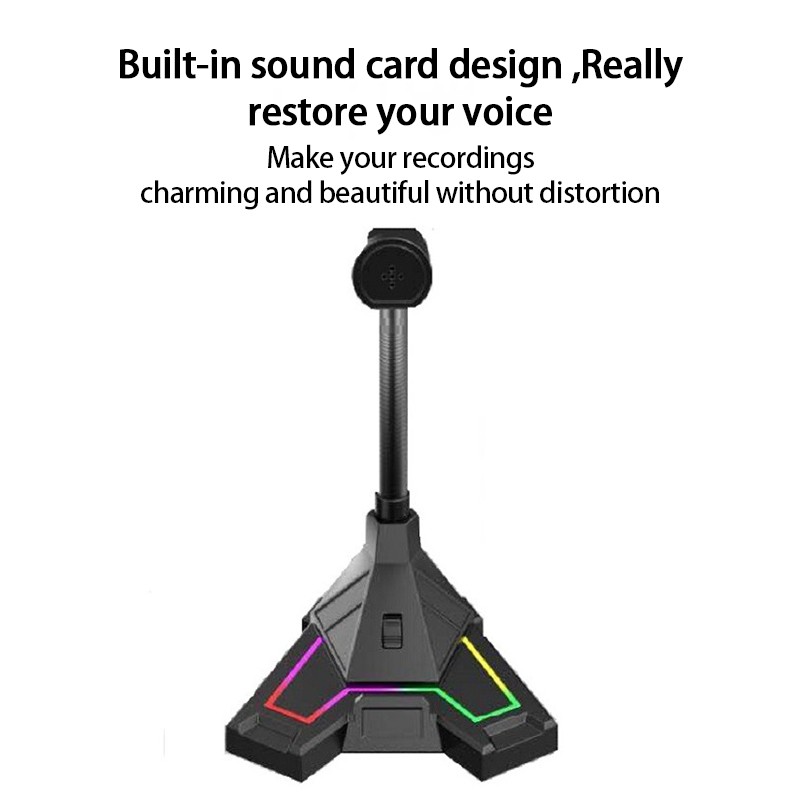 Micro Để Bàn M4 Rgb Usb Kèm Phụ Kiện | BigBuy360 - bigbuy360.vn