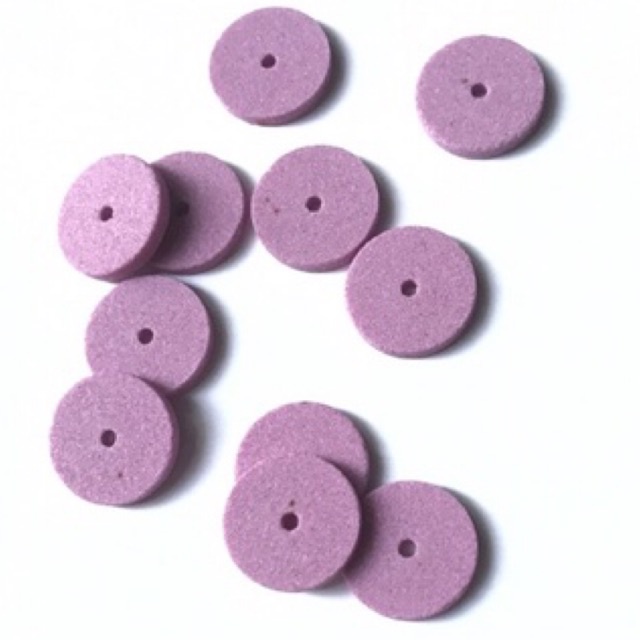 Đĩa Đá Mài Hồng 20Mm Lỗ Đĩa Bắt Vít 2Mm.