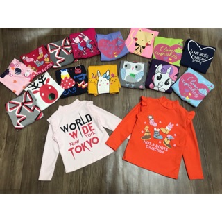 Áo Jumping beans cổ lọ cho bé gái