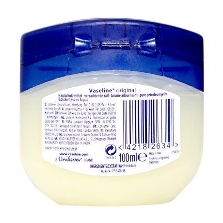 Sáp dưỡng ẩm Vaseline, dưỡng ẩm da, chống nẻ khô da 49gr của Mỹ