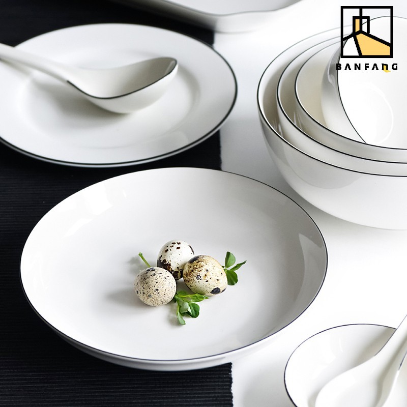 BANFANG Đồ dùng ăn uống tùy chọn chất liệu gốm sứ chất lượng cao tiện dụng | BigBuy360 - bigbuy360.vn
