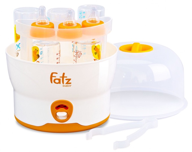 [BẢO HÀNH] MÁY TIỆT TRÙNG BÌNH SỮA HƠI NƯỚC FATZ HÀN QUỐC (6 BÌNH 8 PHÚT)