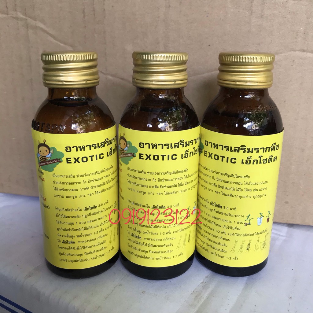 Dung dịch Kích rễ Thái Lan – EXOTIC 100ml