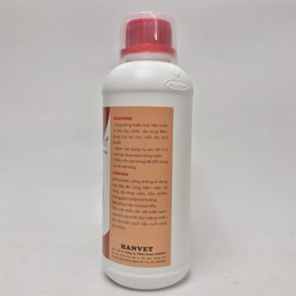 CỒN SÁT TRÙNG 70 ĐỘ HANVET 1 LÍT [euroshop] | BigBuy360 - bigbuy360.vn