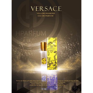 Versace Yellow Tinh Dầu Thơm Pháp Hparfum [ Mùi Nữ ]
