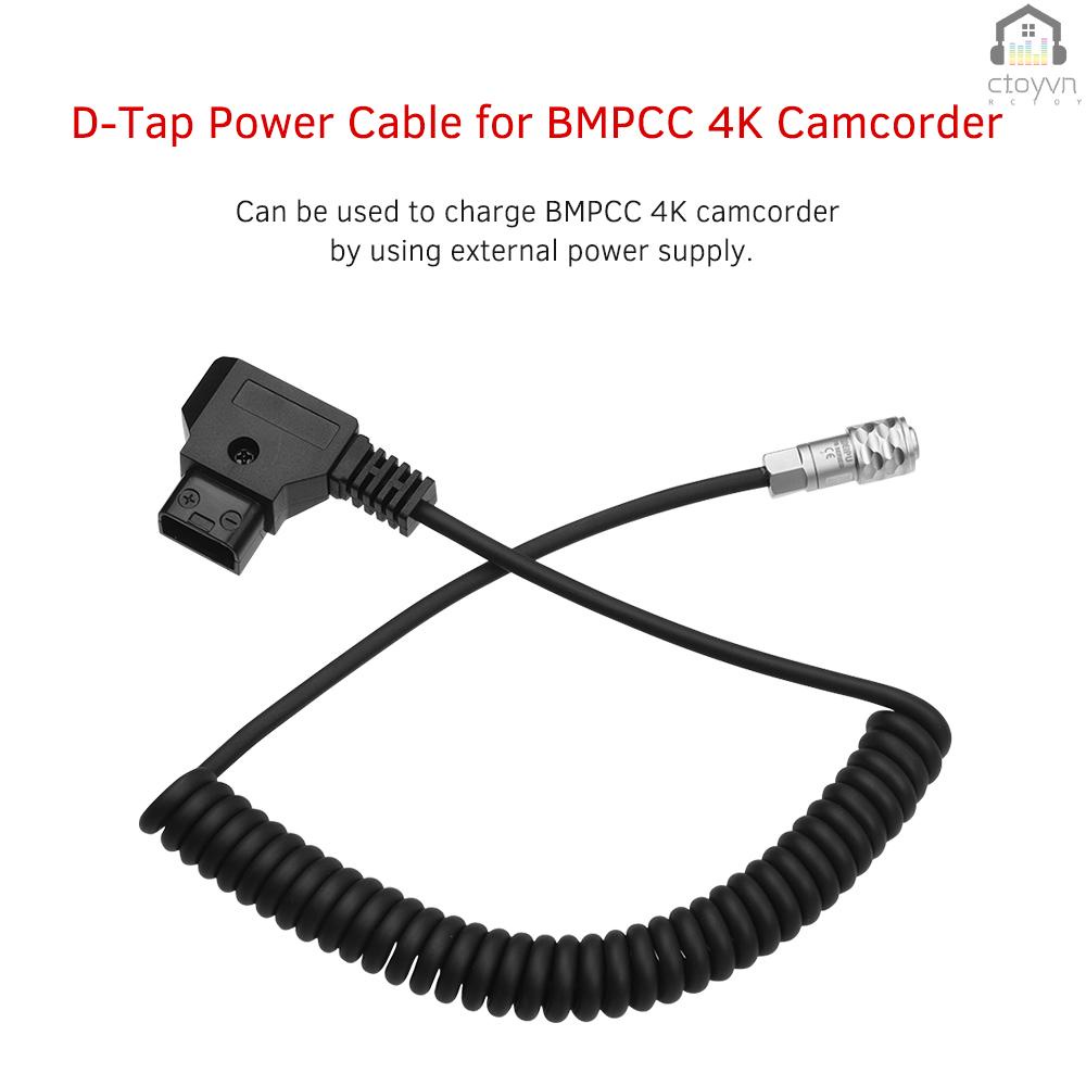 Hình ảnh Dây Cáp Nguồn Andoer D-Tap Sang BMPCC 4K 2 Pin Cho Máy Ảnh Bỏ Túi Blackmagic Camera 4K #8