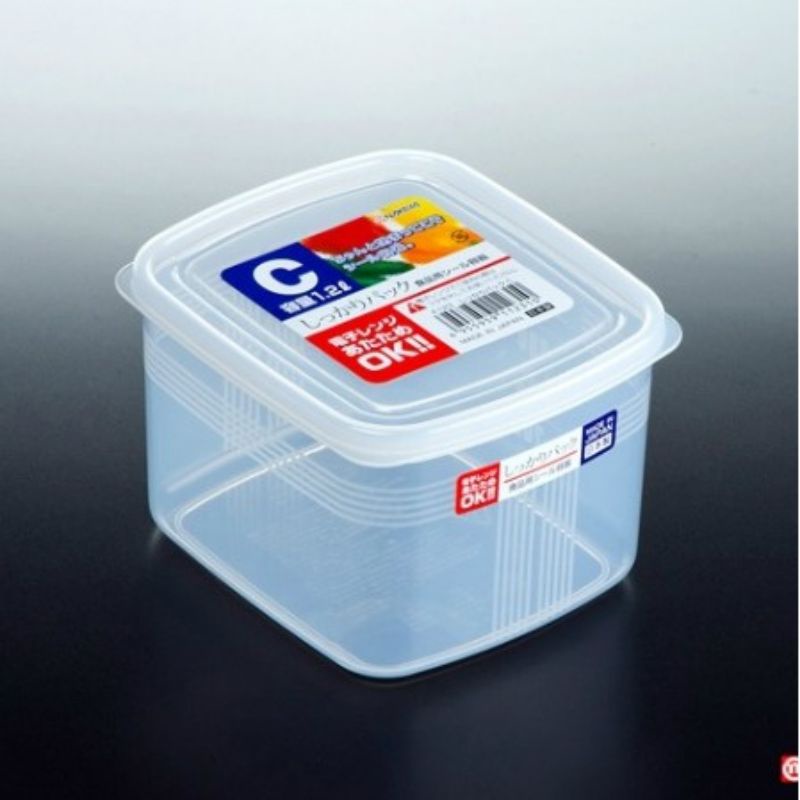 Hộp đựng thực phẩm K123 Nakaya Nhật Bản 1.2L ,1.3l nhựa cao cấp chịu nhiệt tốt