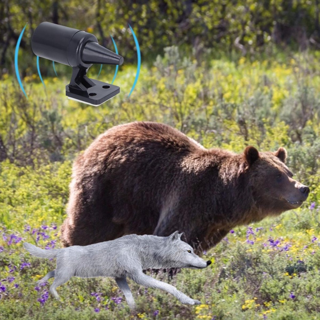 IVORY Còi Thổi Đuổi Côn Trùng Tự Động Tháo Rời Được Hình Hươu / Rắn