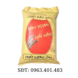 Gạo tám xoan chất lượng cao bao 5kg, 10kg