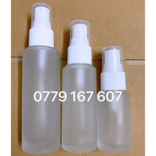 Chai thuỷ tinh phun mờ xịt giọt/phun sương 20-30-50ml