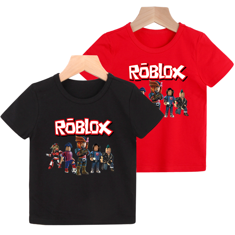 ROBLOX Áo Thun Tay Ngắn 8 Màu Cho Bé Từ 0-10 Tuổi