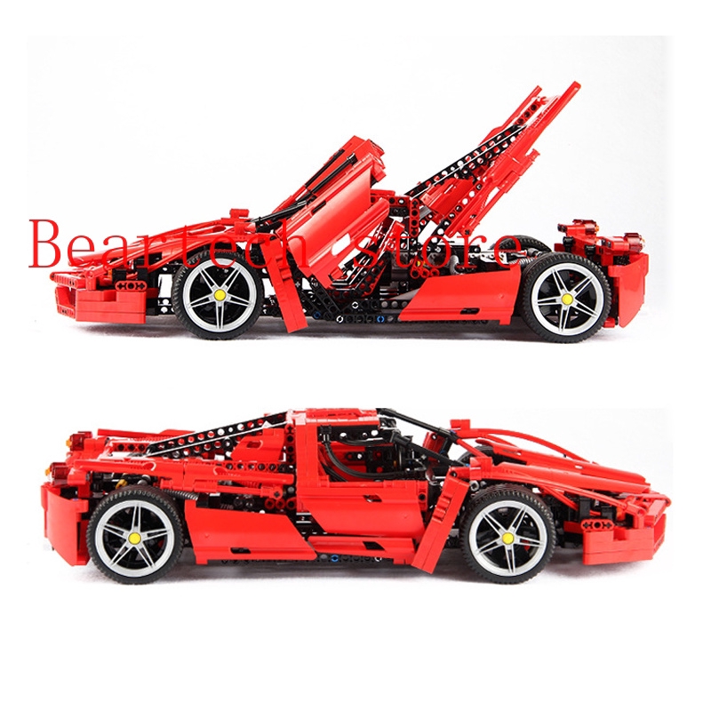 Bộ đồ chơi lắp ráp lego xe hơi Bela 9186 Technic ENZO Ferrari 1:10 8653