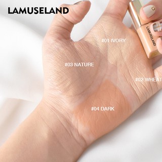 Kem Che Khuyết Điểm LAMUSELAND LA2006 Mini Lâu Trôi 4 Màu 3.5g