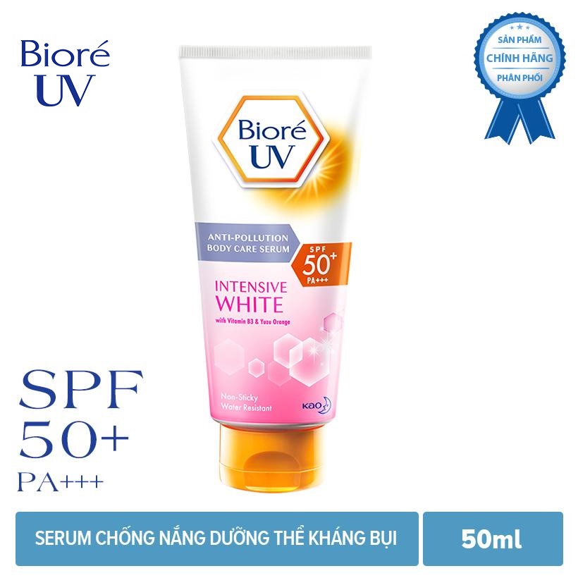 Serum Chống Nắng Dưỡng Thể Kháng Bụi - Trắng Sáng Mịn Màng Biore 150ml