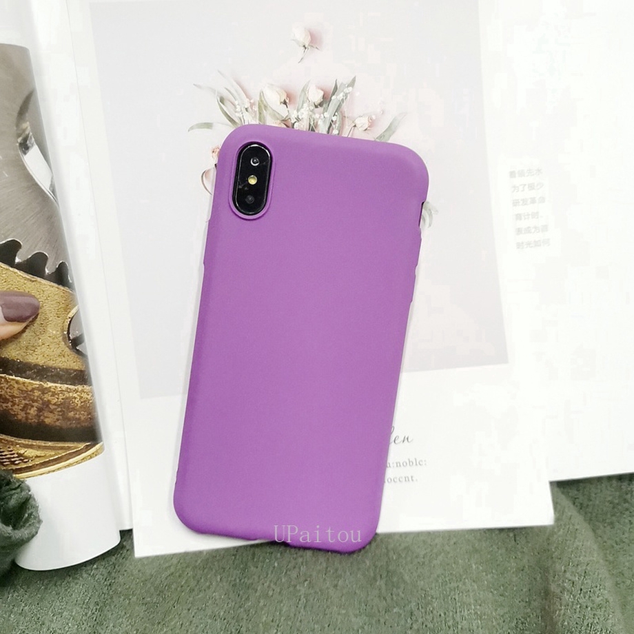 Ốp điện thoại bề mặt nhám cho iPhone 12 Mini Pro Max SE 2020 11 Pro Xs Max X 7 8 Plus | BigBuy360 - bigbuy360.vn
