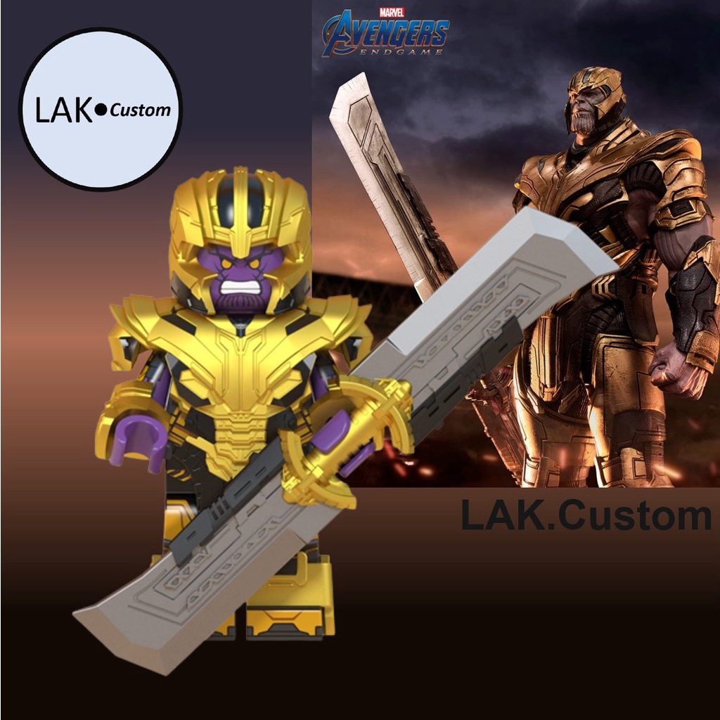 MÔ HÌNH  THANOS GIÁP VÀNG - GOLD ARMOR