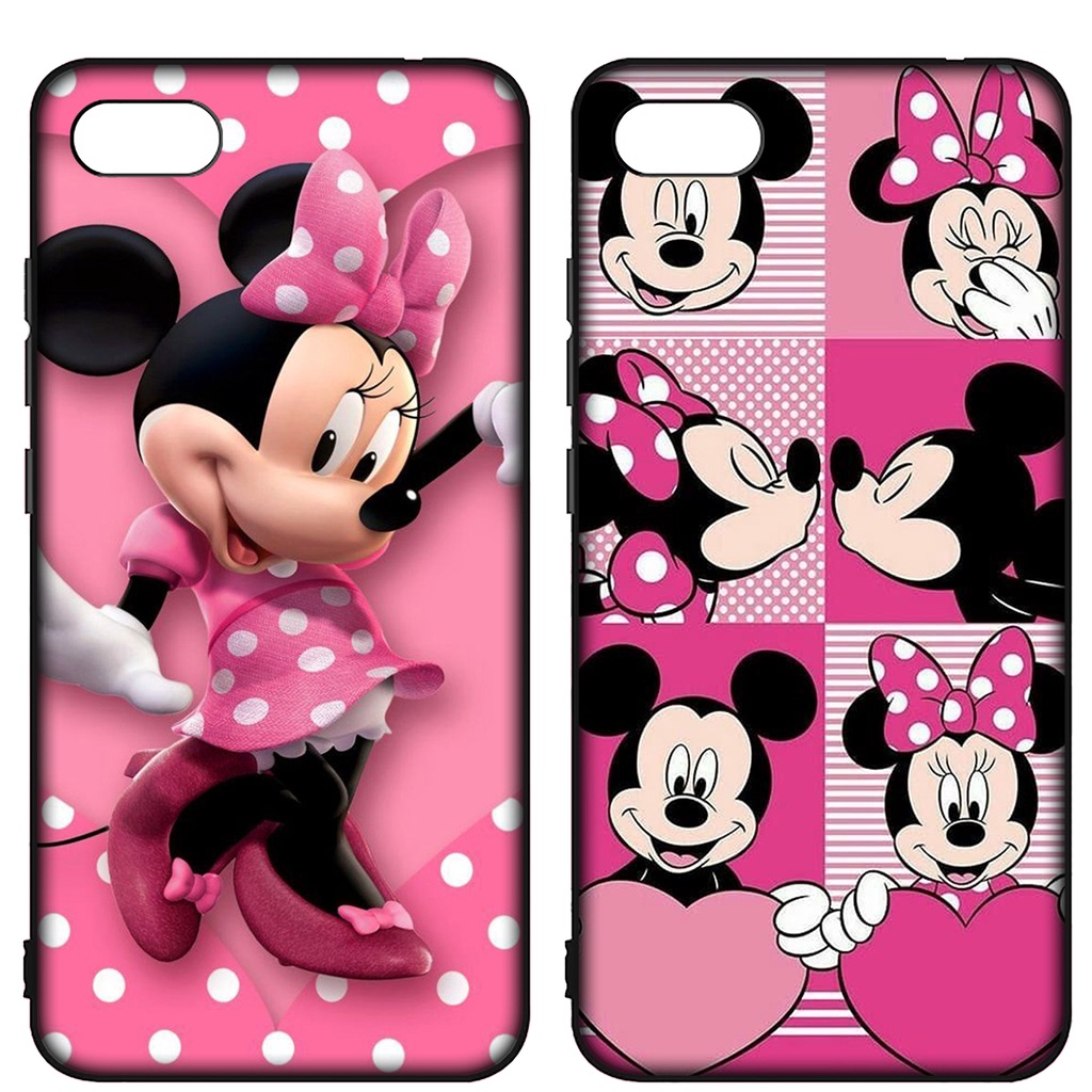 DISNEY Ốp Điện Thoại Dẻo Họa Tiết Hoạt Hình Chuột Mickey Dễ Thương Cho Samsung Galaxy S10 Lite S9 S8 Plus S10E S7 Edge