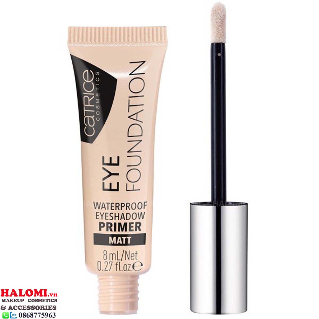 Kem Lót Mắt Catrice Eye Foundation Waterproof Eyeshadow Primer Matt 8ml | BigBuy360 - bigbuy360.vn