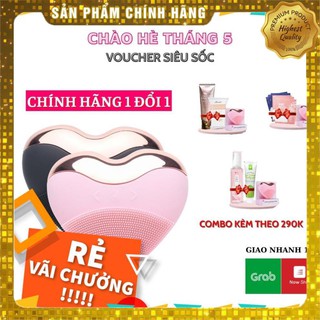 Máy Rửa Mặt Laco Luxury + Combo quà tặng Bông Tẩy Trang, Sữa Rửa Mặt DNA, Nano Mask, Sữa Rửa Mặt Marosa