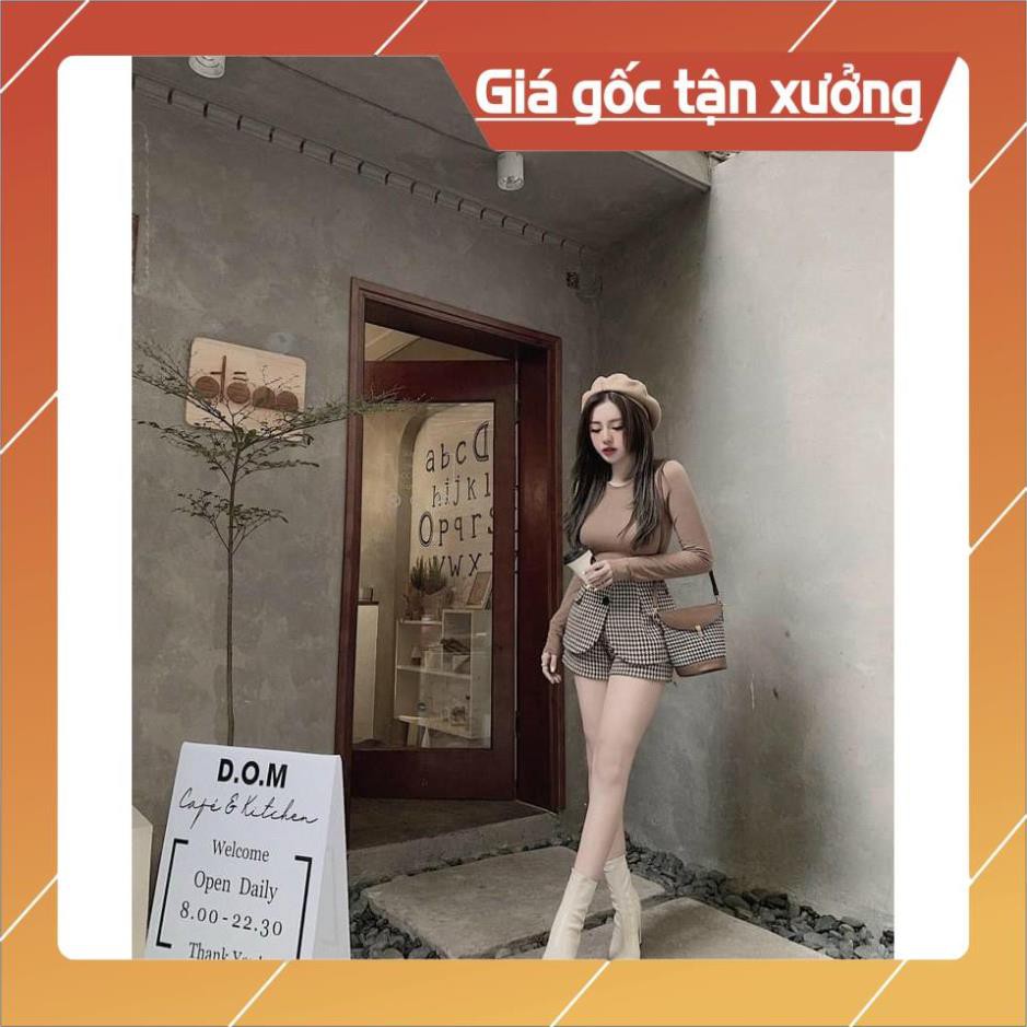 SET QUẦN GIẢ VÁY ZIC ZAC HOT GIRL [ ẢNH THẬT]