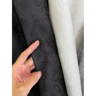 Vải tr gấm vân dày dặn