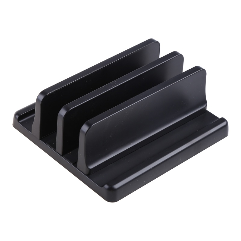 Giá Đỡ Đứng Cho Laptop / Máy Tính Bảng Màu Đen Có Thể Điều Chỉnh