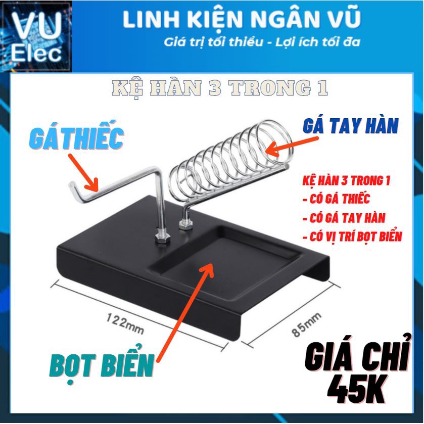 Kệ Hàn Và Giá Đựng Thiếc KHG-33