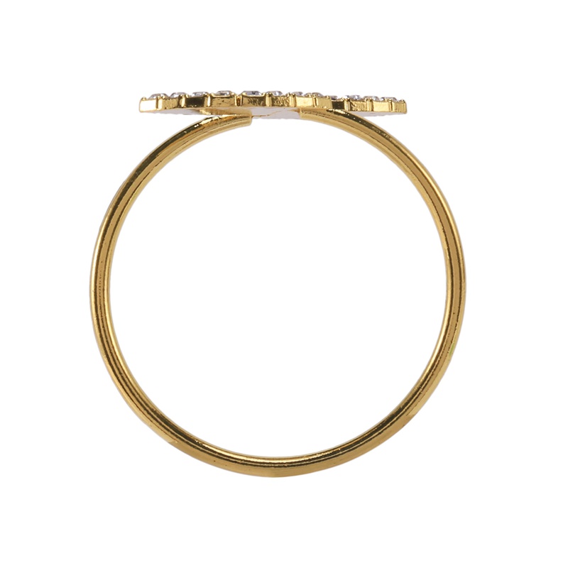 Vòng Giữ Khăn Ăn 12 Chiếc Nhẫn Bằng Kim Loại Màu Vàng Trang Trí Bàn Tiệc Cưới