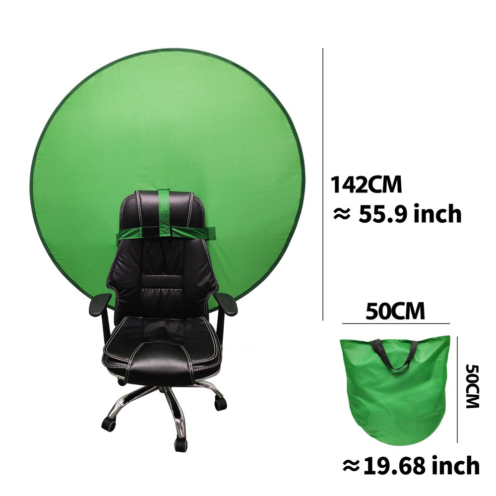 Phông Nền Chụp Ảnh Hình Tròn Bằng Polyester 142cm 56inch