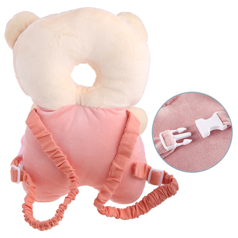 Gối Bảo Vệ Đầu Chống Ngã Mềm Mại Thoáng Khí An Toàn Dành Cho Trẻ Sơ Sinh
