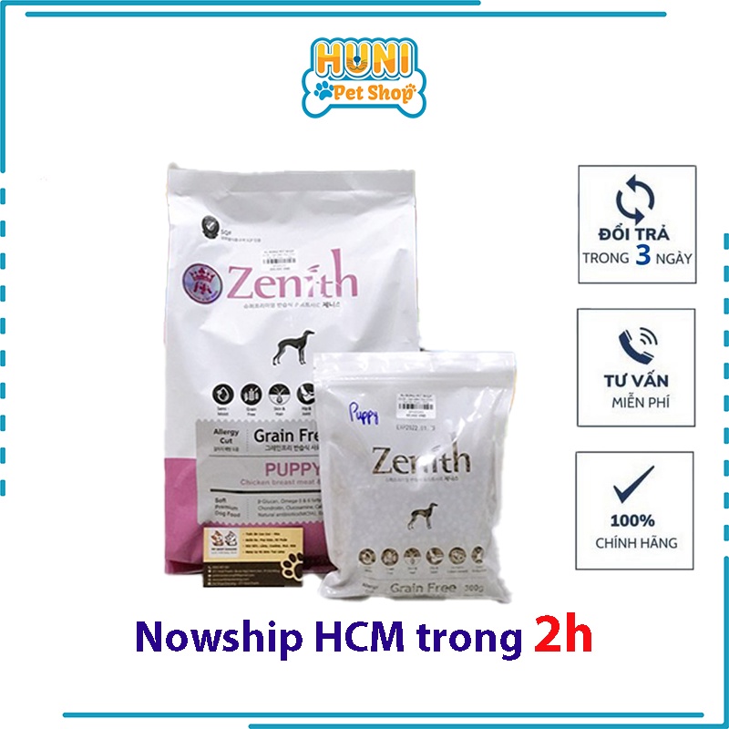 Hạt Mềm Zenith Puppy Cho Chó Con - Thức ăn cho chó Huni petshop