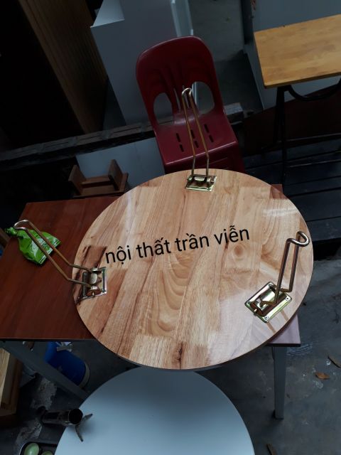 Bàn tròn 70cm gỗ cao su tự nhiên( hỏa tốc 1 giờ)