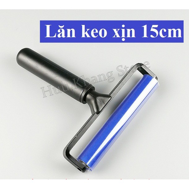 Cây lăn keo oca xịn cán cao su 15 cm