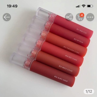 Tớ bán sản phẩm son kem lì Romand See Throug Matte Tint hot nhất hiện nay