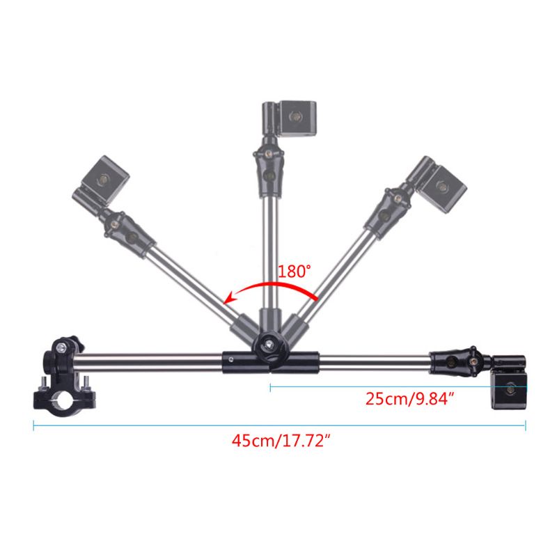 Giá đỡ dù che mưa gắn xe đẩy em bé đa năng tiện dụng
