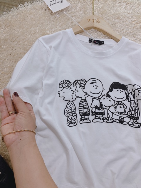 Set áo cotton chân váy bi