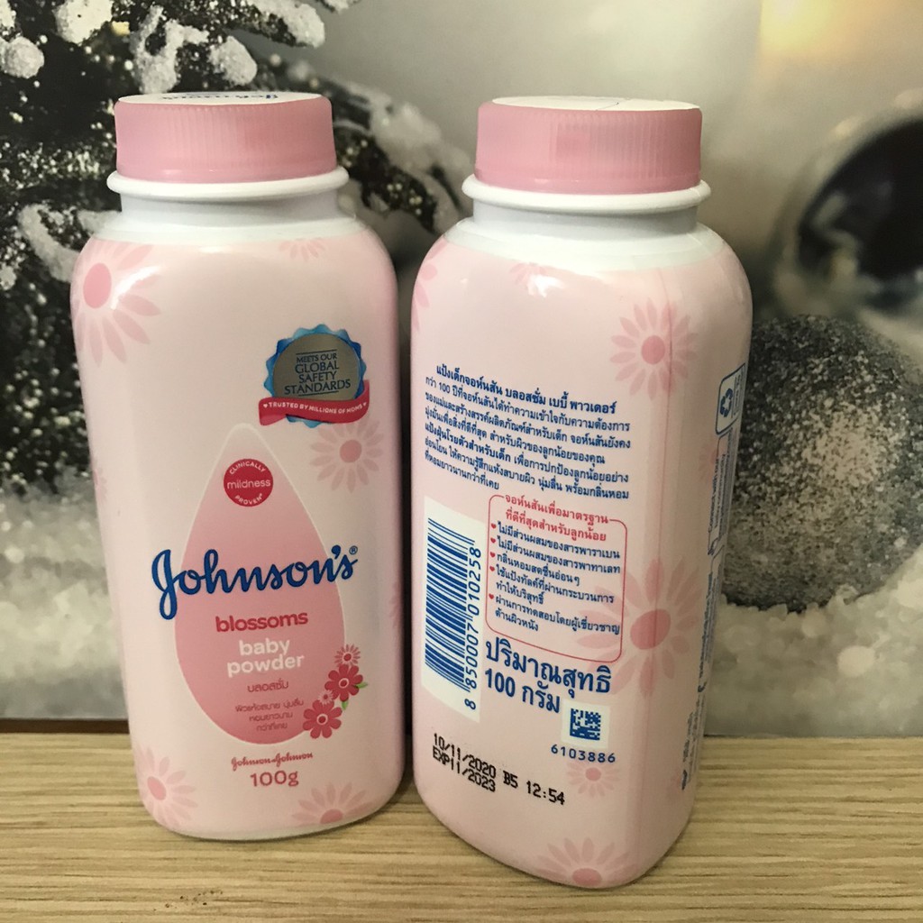 Phấn rôm Johnson Baby 65g & 100g ❤️CHÍNH HÃNG👍 chống hăm cho bé, an toàn dễ chịu