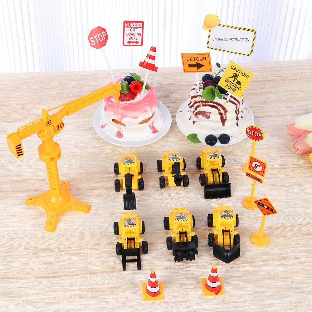 WATTLE Cây Cắm Trang Trí Bánh Kem Sinh Nhật Mini Cho Bé Trai