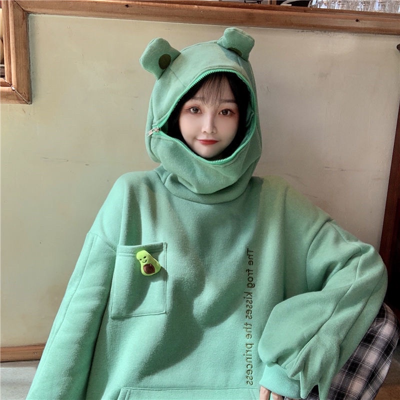 Áo nam/nữ ếch cute kèm 2 gấu xinh😍