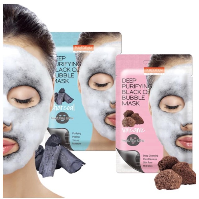 MẶT NẠ THẢI ĐỘC SỦI BỌT THAN HOẠT TÍNH,TRO NÚI LỬA GIÚP SẠCH TẬN SÂU LỖ CHÂN LÔNG